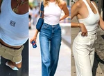 Piesa simplă care cucerește din nou moda: maioul alb revine în trend