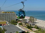 Imagine dezolantă a stațiunii Mamaia văzută din telegondolă. Turiștii sunt șocați de dezordine și neglijență