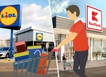 Cele două coduri secrete de pe etichetele produselor de la Kaufland și Lidl. Poți obține reduceri mari la casele de marcat