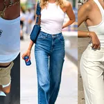 Piesa simplă care cucerește din nou moda: maioul alb revine în trend