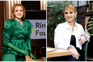 Ipostaza în care a fost surprinsă Alina Sorescu, în timp ce fetițele sunt la tatăl lor, Alexandru Ciucu. Artista demonstrează că este o femeie puternică