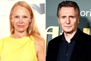 Pamela Anderson și Liam Neeson formează un cuplu. Povestea de dragoste începută pe platourile „The Naked Gun” continuă și în viața reală