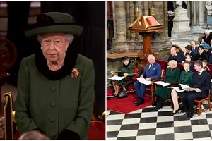 De ce Regina Elisabeta a II-a şi membrii familiei regale s-au îmbrăcat în verde la comemorarea prinţului Philip. Secretul din spatele acestei culori
