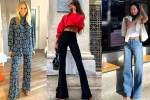 Cu ce poți purta pantalonii evazați. 5 idei și sfaturi pentru o apariție șic
