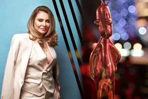 Obiectul vestimentar cu care Adina Buzatu a făcut senzație la Premiile Gopo 2023. Îl are de la Răzvan Ciobanu: „Cred că l-am purtat de 200 de ori”