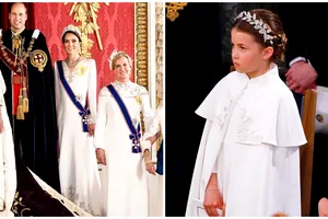 De ce femeile din familia regală au purtat alb la încoronarea regelui Charles. Kate Middleton și fiica ei, prințesa Charlotte, au arătat divin FOTO