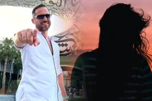 Cine e noua iubită a lui Dinu Maxer, de fapt: „Nu am ieșit din tipar, am zis că îmi plac brunetele”