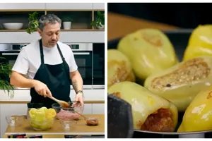 Ingredientul special pe care să-l adaugi în carnea de la ardeii umpluți. Trucul folosit de Sorin Bontea care îi face super gustoși