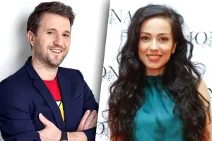 Imagine de colecție cu Andi Moisescu și Olivia Steer. Cum arătau în urmă cu 19 ani, când au făcut nunta. Cei doi radiau de fericire
