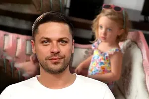 Augustin Viziru și-a găsit ”nașul” în postura fiicei sale: “E copia mea fidelă”. Maria îi calcă pe urme actorului? VIDEO EXCLUSIV