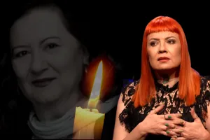 Cum a apărut Catinca Roman la înmormântarea mamei sale. Primele imagini, tristețea i se citește pe chip VIDEO