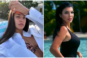 Cum au apărut Antonia și Andreea Tonciu pe plajă în Dubai. Imaginea cu ele în costum de baie a scăpat pe internet