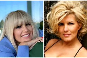Fotografii rare cu Elena Udrea din adolescență, brunetă și cu părul creț. Cum arăta la 17 ani, când a participat la un concurs de Miss