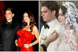 Accesoriul inedit purtat de Elena Tănase la nunta cu Ianis Hagi. Cum a arătat în rochie de mireasă, a atras toate privirile