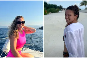 Singurele fotografii cu Simona Halep în costum de baie. Sportiva întoarce toate privirile la plajă, are un corp perfect VIDEO
