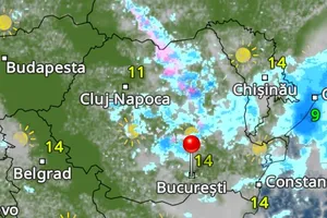 Val de aer polar lovește România: ninsori, ger și coduri galbene în mai multe județe