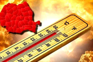 Temperaturi extreme în România. Meteorologii anunță cod galben de caniculă extins. Zonele afectate