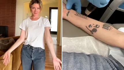 O tânără din California și-a șters 30 de tatuaje. Ce a motivat-o să o ia de la capăt: „Mă simt liberă”