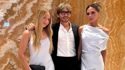 Harper Beckham, apariție elegantă în Dubai alături de mama sa, Victoria Beckham