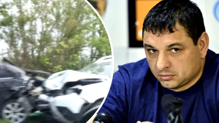Ionel Ganea implicat într-un accident rutier grav. Fiul său de 2 ani, în stare critică