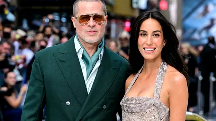 Brad Pitt și Ines de Ramon au strălucit la Londra. Ținuta care a atras toate privirile FOTO