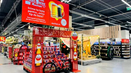 Auchan dă startul celei mai mari ediții a Târgului de Bere: peste 300 de sortimente din 25 de țări și numeroase surprize pentru clienți