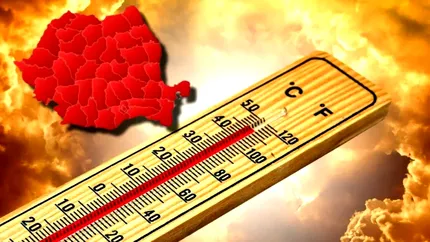 Temperaturi extreme în România. Meteorologii anunță cod galben de caniculă extins. Zonele afectate