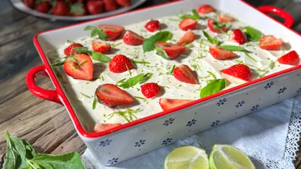 Tiramisu cu căpșuni. Desertul ideal pentru vară: simplu, rapid și plin de savoare