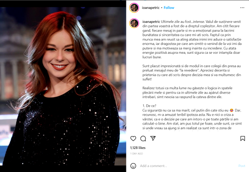 De ce a plecat Ioana Petric, după 15 ani, de la Cronica Cârcotașilor. A ...