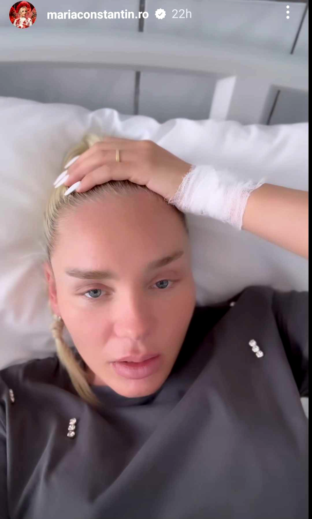 Cum se simte Maria Constantin după ce a ajuns de urgență la spital. Imaginile cu artista au îngrijorat fanii, cu ce probleme de sănătate se confruntă