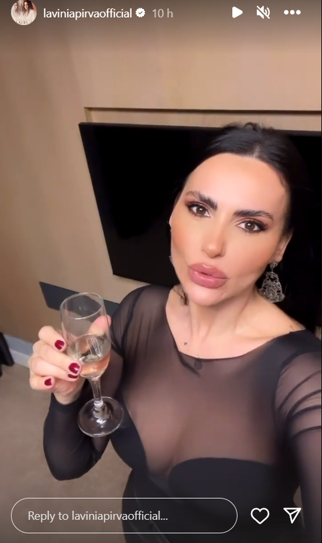 Lavinia Pîrva, apariție de infarct într-o rochie îndrăzneață. Detaliul intim care a atras toate privirile