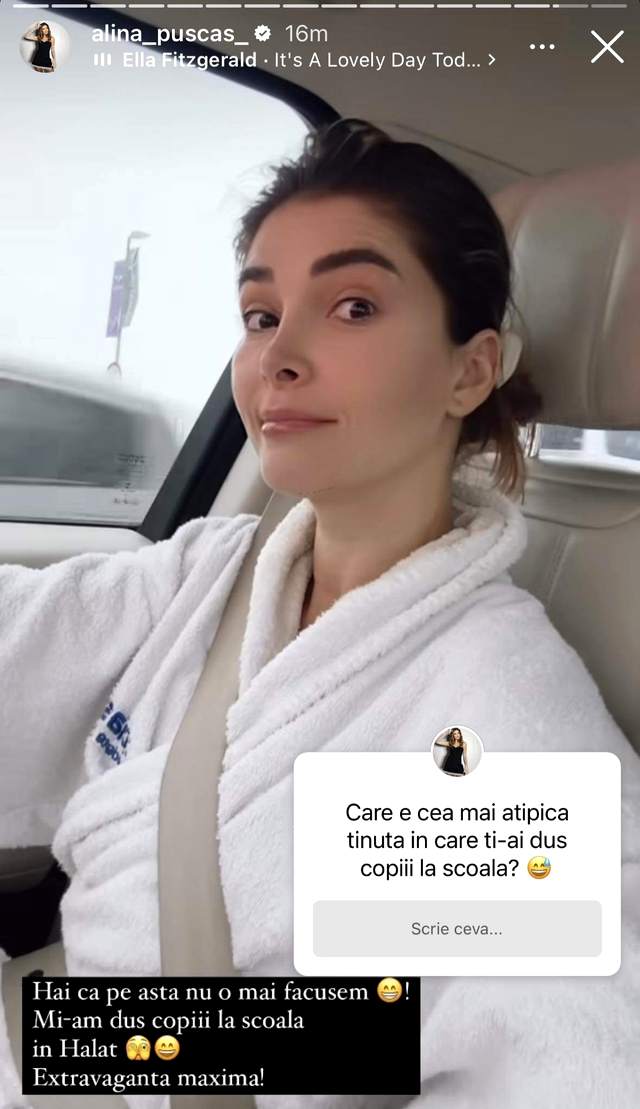 Alina Pușcaș, extravaganță maximă înainte de sărbători. Cum a ieșit îmbrăcată din casă