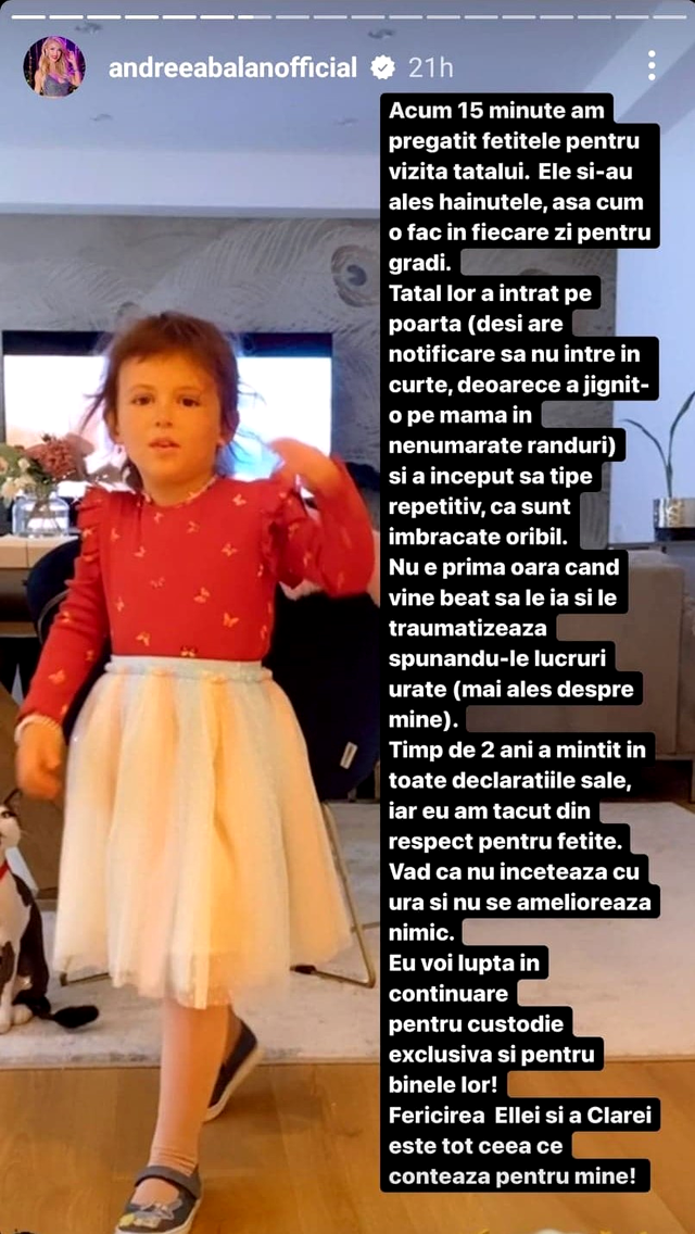 De ce s-a reaprins scandalul dintre Andreea Bălan și George Burcea