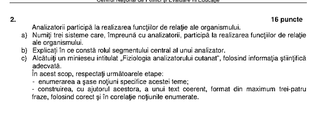 Subiecte anatomie