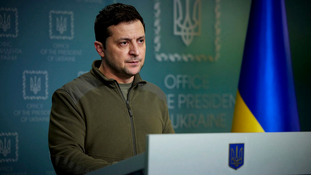 Zelensky, președintele Ucrainei