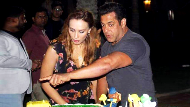 Iulia Vântur și Salman Khan