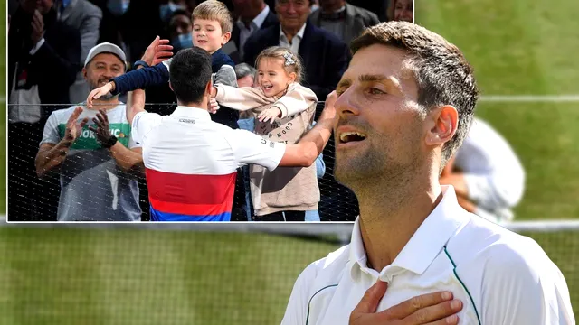 Imagini cu familia lui Novak Djokovic. Ce adorabili sunt micuții Tara și Ștefan!  FOTO