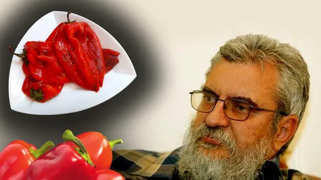 Salată de ardei copți de-ți plouă în gură. Rețeta lui Radu Anton Roman, un deliciu pe care nu-l poți refuza