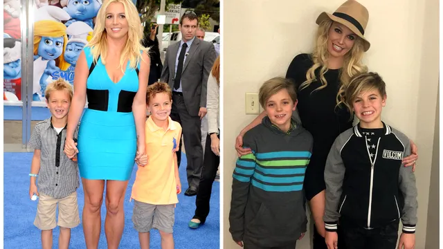 Imagine rară cu fiul lui Britney Spears. Jayden s-a transformat într-un tânăr superb, face deja furori printre fete