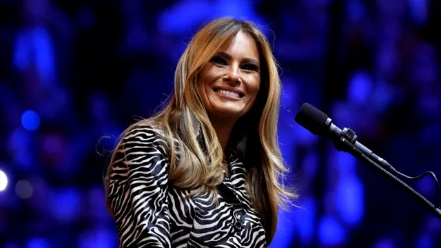 Melania Trump, în noaptea balului de Învestire. Ținuta soției lui Donald Trump i-a lăsat pe toți fără cuvinte