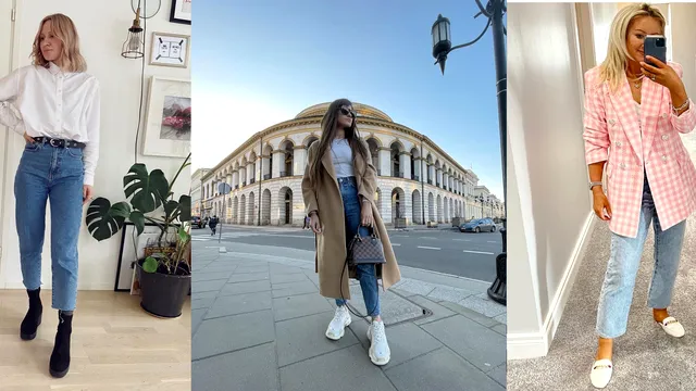 Cu ce încălțăminte poți purta blugii mom. Aşa vei arăta chic