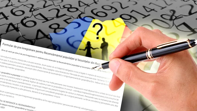 Formular recensământ 2022. Cum se completează corect