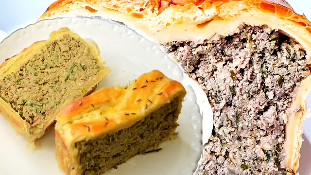 Drob de miel în foietaj. Reţeta specială de Paşte