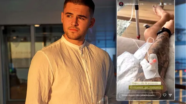 Mario Fresh a speriat pe toată lumea. Artistul a ajuns pe perfuzii
