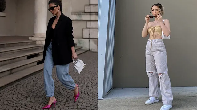 Pantalonii baggy, piesa vestimentară care face furori în 2022. Cum să îi porți cu stil