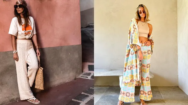 Pantalonii care vor face furori vara aceasta. Sunt extravaganți și nu orice femeie are curaj să îi poarte