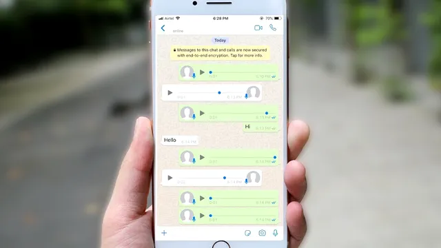 Nu îți place vocea ta din mesajele audio de pe WhatsApp. Acesta este motivul, de fapt