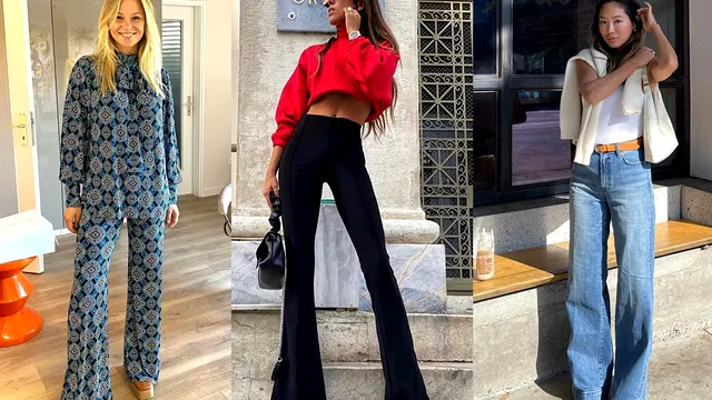 Cu ce poți purta pantalonii evazați. 5 idei și sfaturi pentru o apariție șic