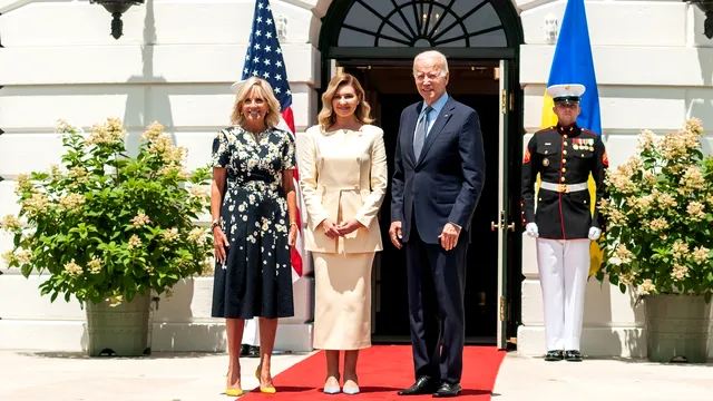Soția președintelui ucrainean, vizită în Statele Unite. Cum a fost primită Olena Zelenska la Casa Albă