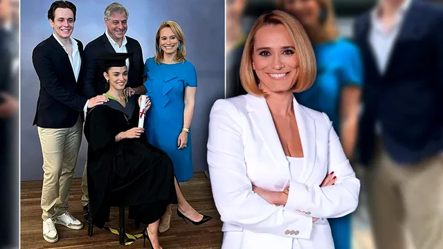 Andreea Esca, imagini de la absolvirea fiicei sale. Alexia a terminat studiile unei universități prestigioase din Anglia